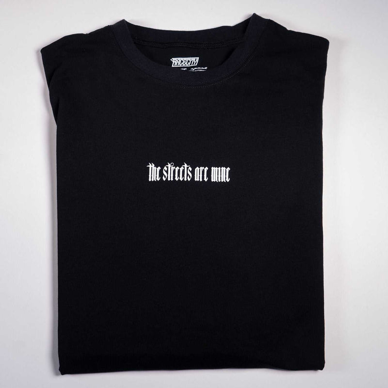 Race City The Streets are Mine T-Shirt Black