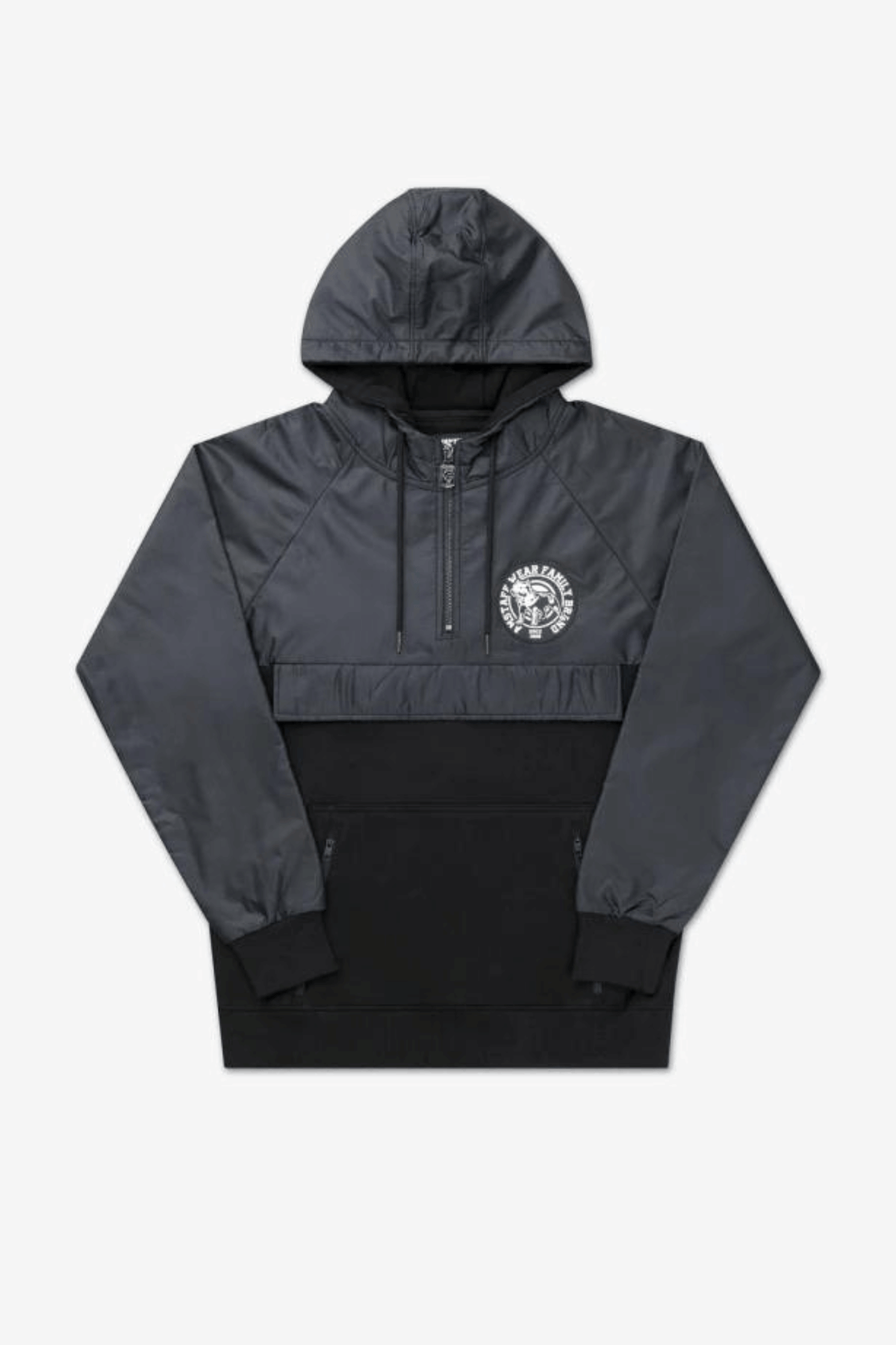 Amstaff Namo Half-Zip Hoodie Black