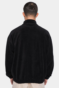 Dropsize Heavy Oversize Fleece Jacket Black