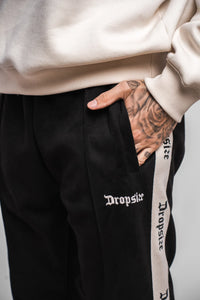 Dropsize Velour Jogger Black