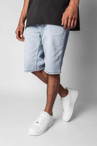 Dropsize Jeans Short Light Blue