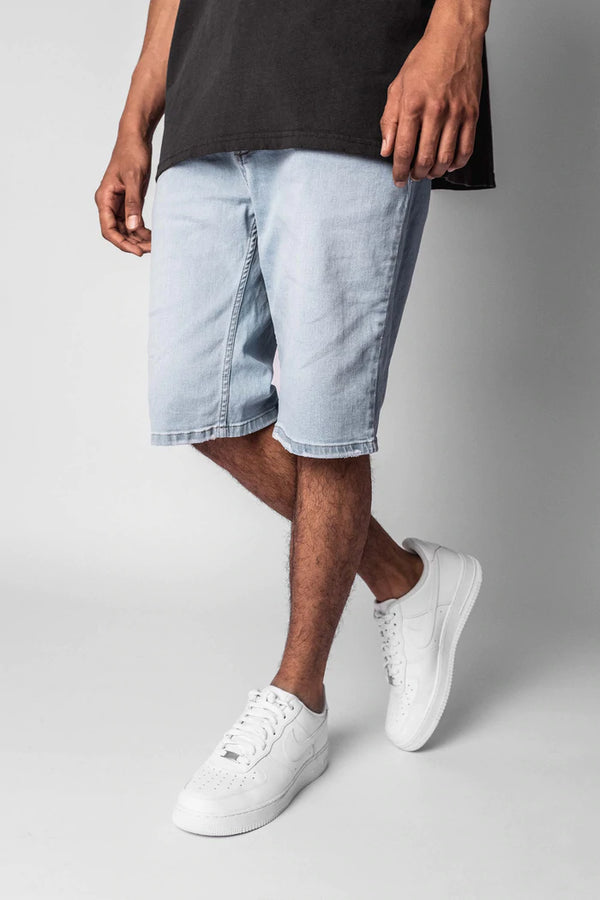 Dropsize Jeans Short Light Blue