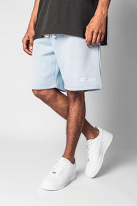 Dropsize Heavy Sweat Embo Sweatshorts Babyblue