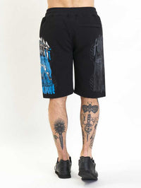 Amstaff Bloxic Sweatshorts Black Blue