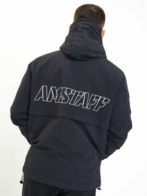 Amstaff Hekara Windbreaker Jacket Black