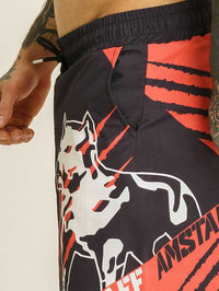 Amstaff Kalon Swimshorts Black Red