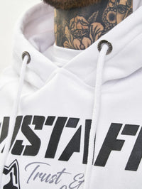 Amstaff Logo 2.0 Hoodie White