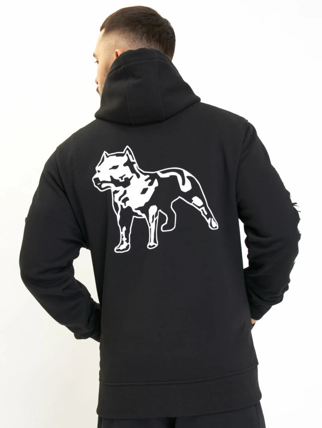 Amstaff Logo 2.0 Zip Hoodie Black