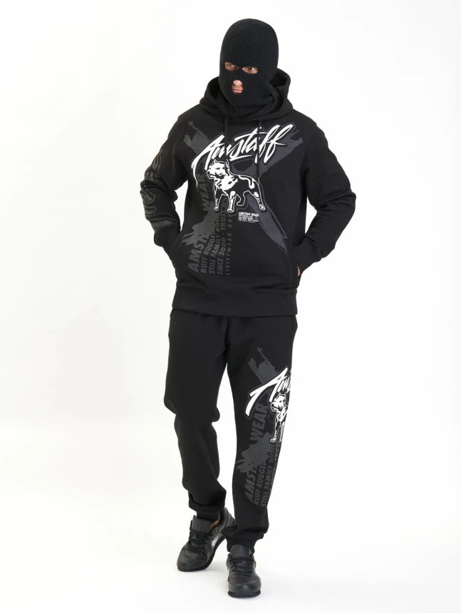 Amstaff Oscino Hoodie Black