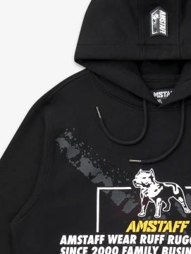 Amstaff Valdo Hoodie Black