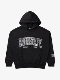 Babystaff College Oversized Hoodie Black