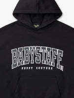 Babystaff College Oversized Hoodie Black
