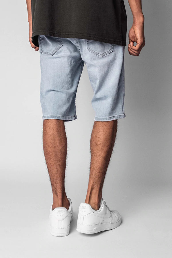 Dropsize Jeans Short Light Blue
