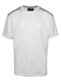 Carlo Colucci T-Shirt mit Permut Details White