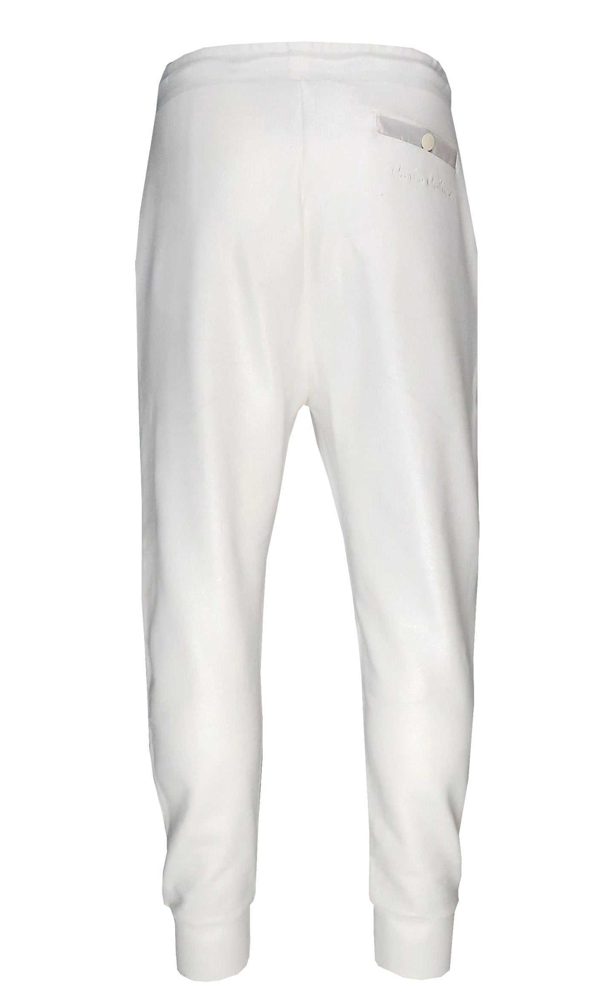 Carlo Colucci  Sweatpants Permut Detail White