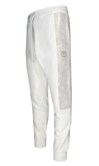 Carlo Colucci  Sweatpants Permut Detail White