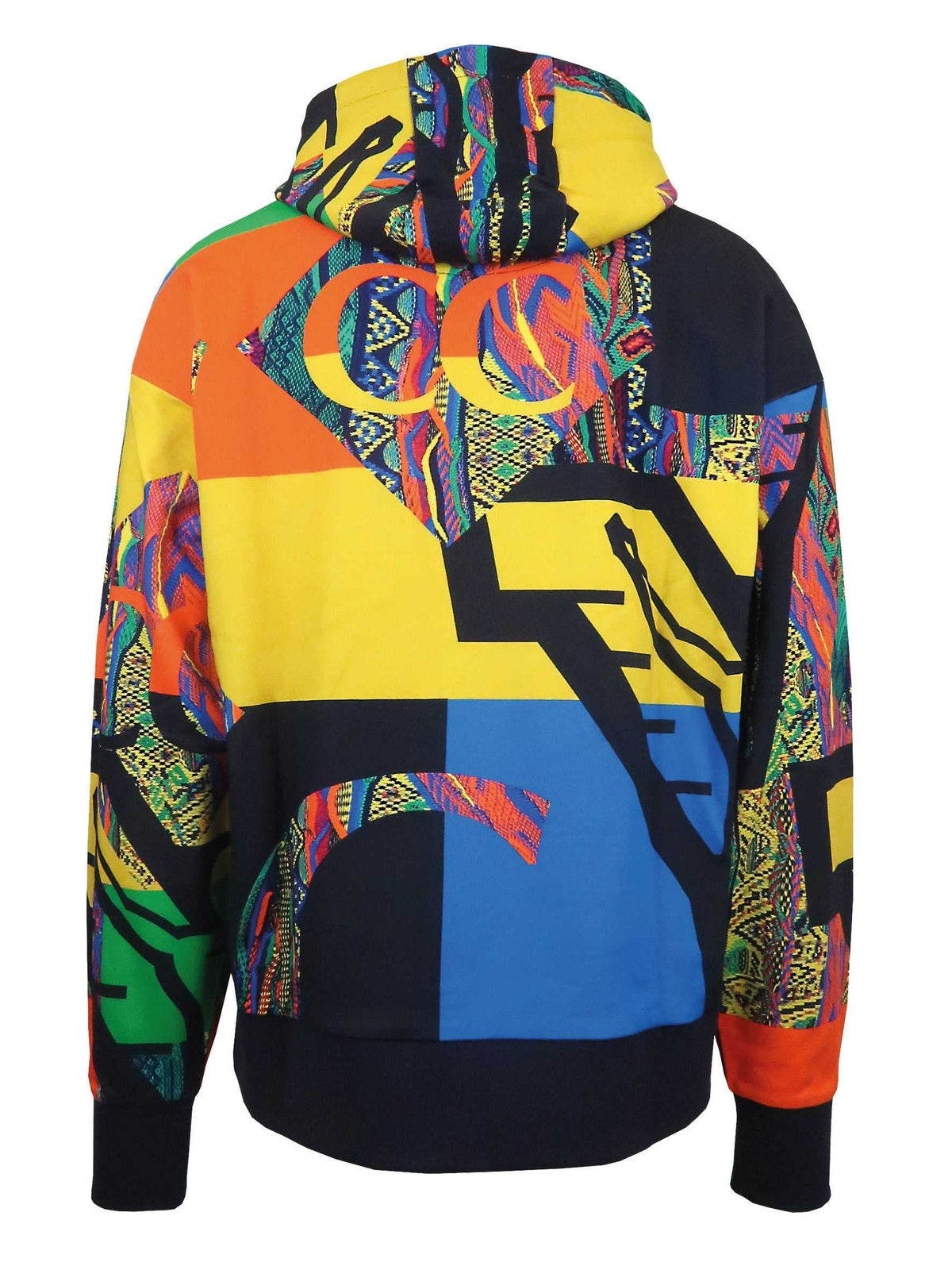 Carlo Colucci Allover Print Hoodie Multicolor