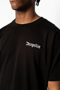 Dropsize Heavy Oversize Long T-Shirt Black