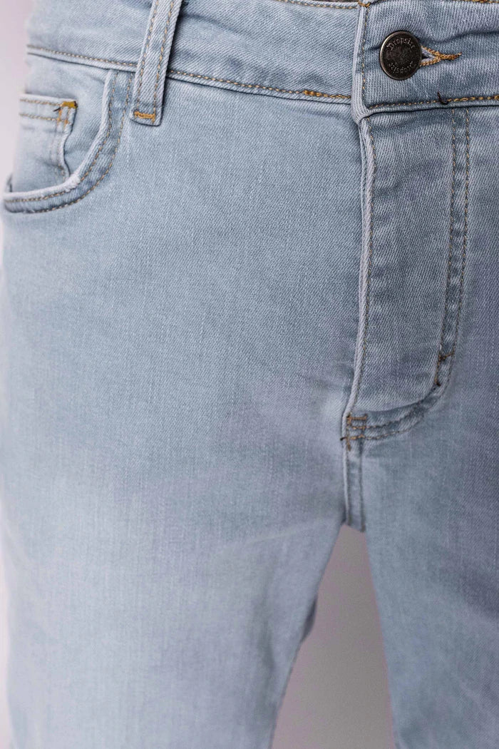 Dropsize Jeans Short Light Blue