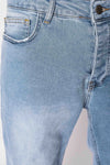 Dropsize Jeans Short Blue