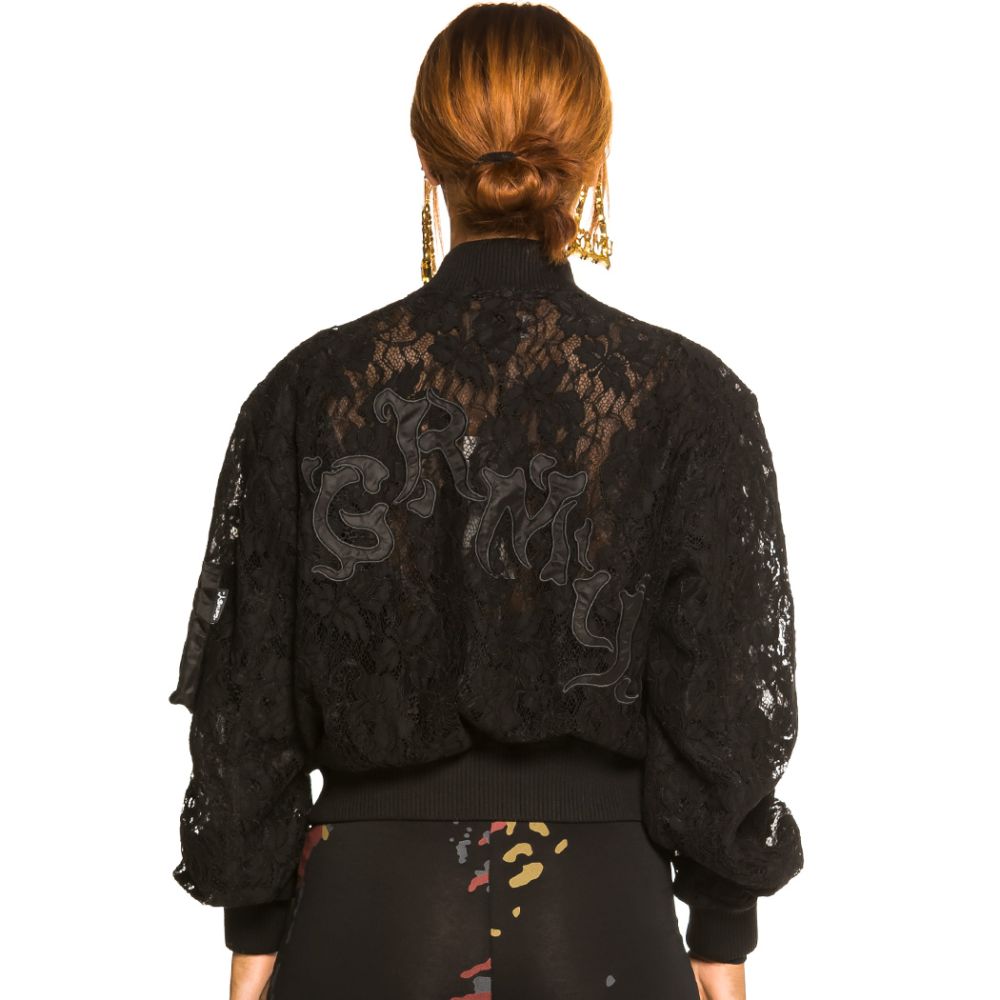 Grimey Girl Jazz Thing Lace Bomber