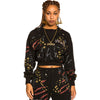 Grimey Girl Jazz Thing All Over Print Crop Top