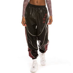 Grimey Girl Of Yore Pu Leather Pants
