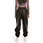 Grimey Girl Of Yore Pu Leather Pants