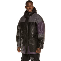 Grimey Nite Marauder Pu Leather Parka