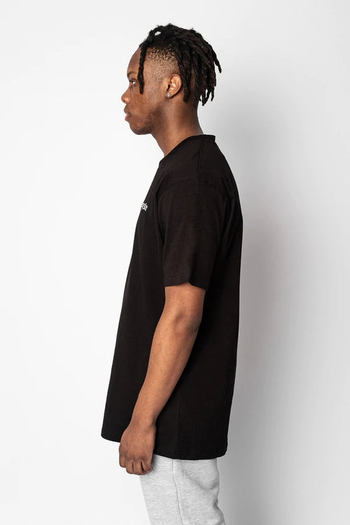 Dropsize Heavy Oversize Long T-Shirt Black