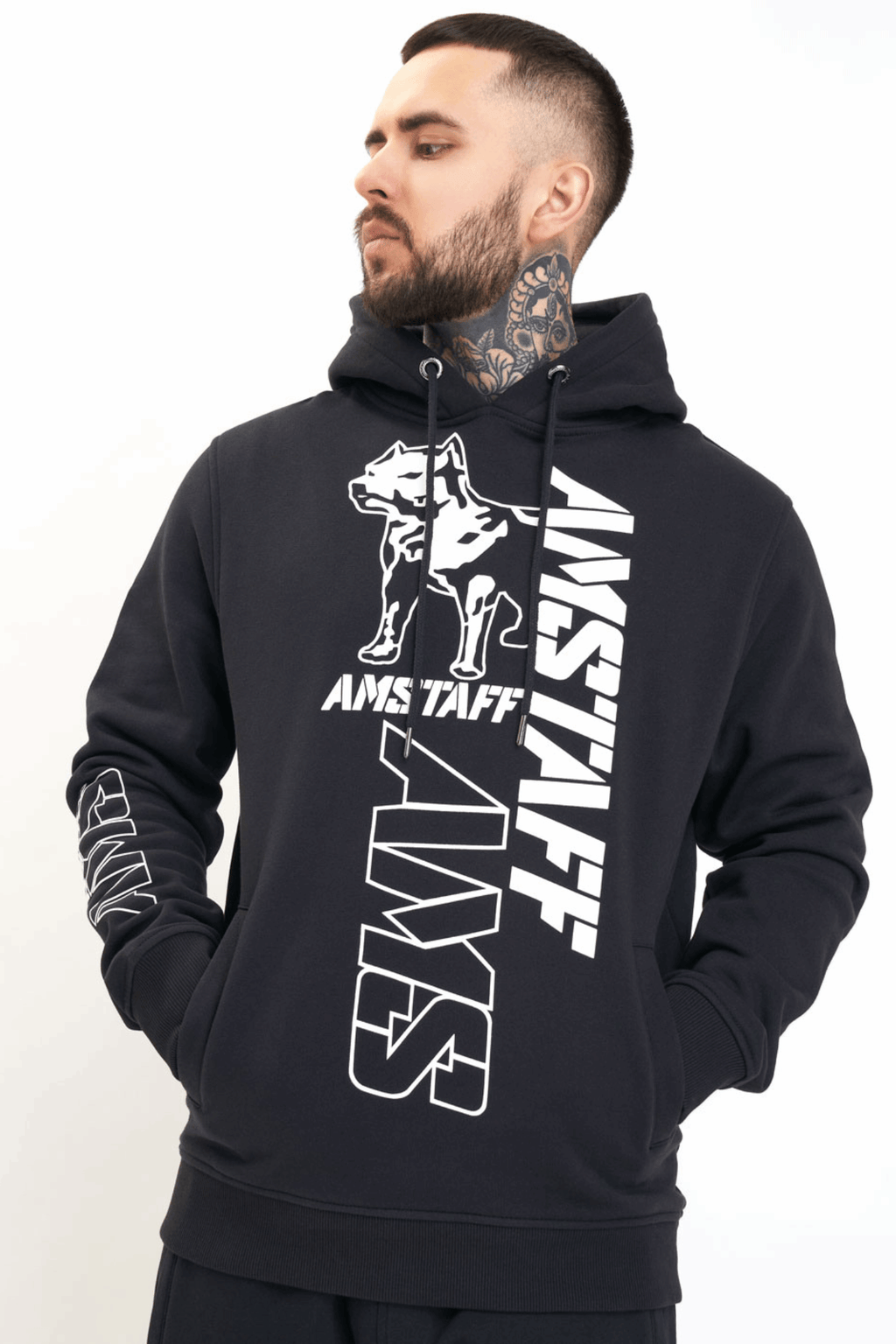 Amstaff Mata Hoodie Black