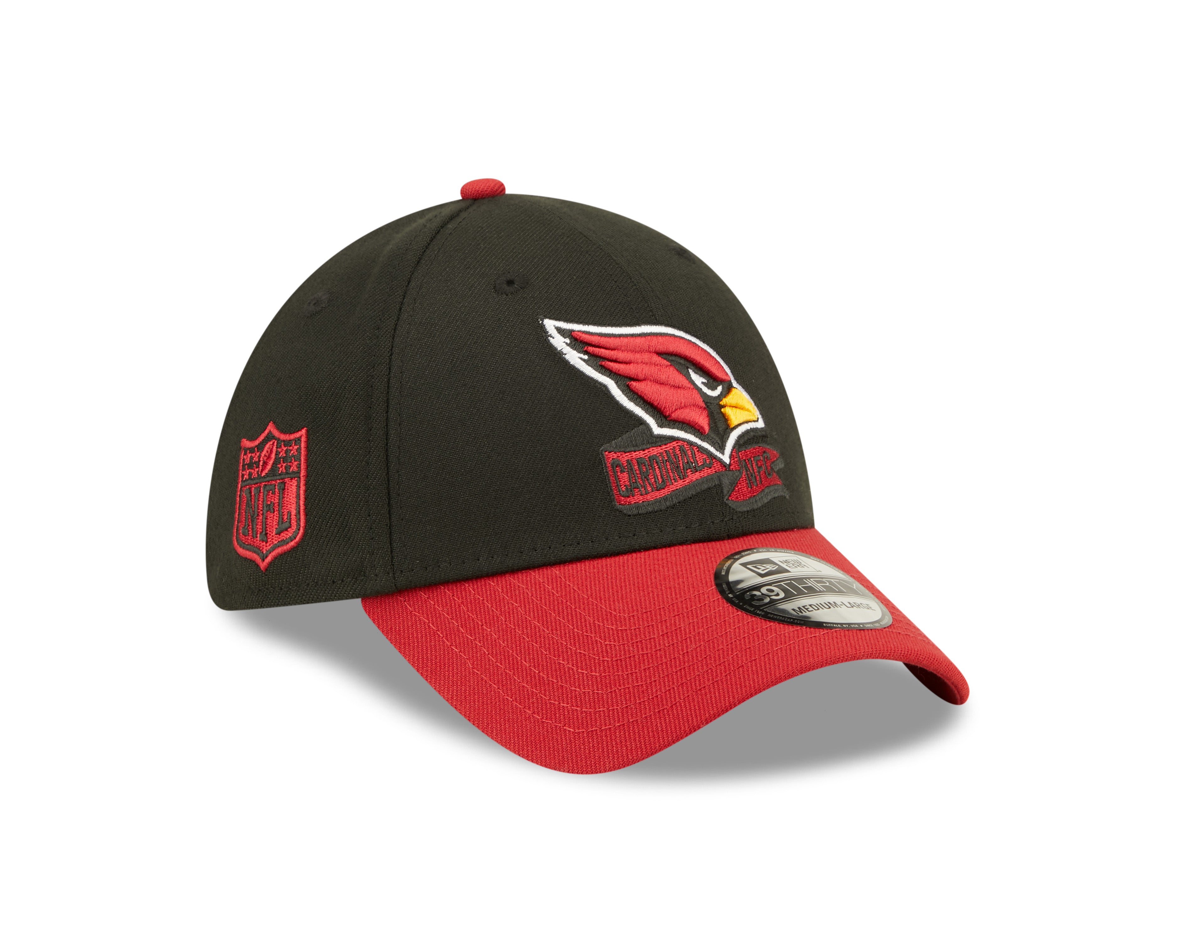 New Era Arizona Cardinals 39THIRTY Stretch Fit Cap Black Red New Era Arizona Cardinals 39THIRTY Stretch Fit Cap Black Red