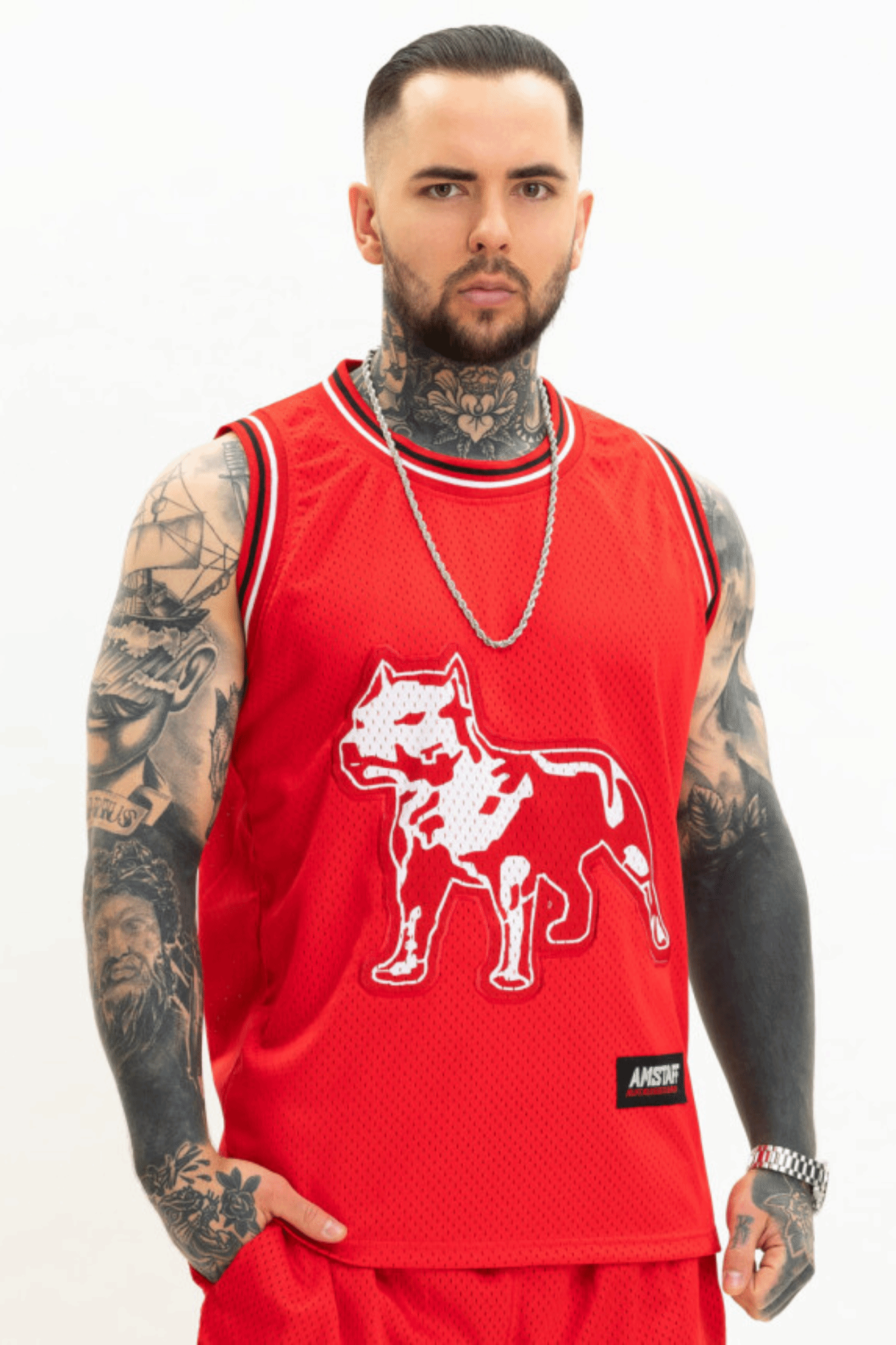 Amstaff Zito Mesh Tanktop Red