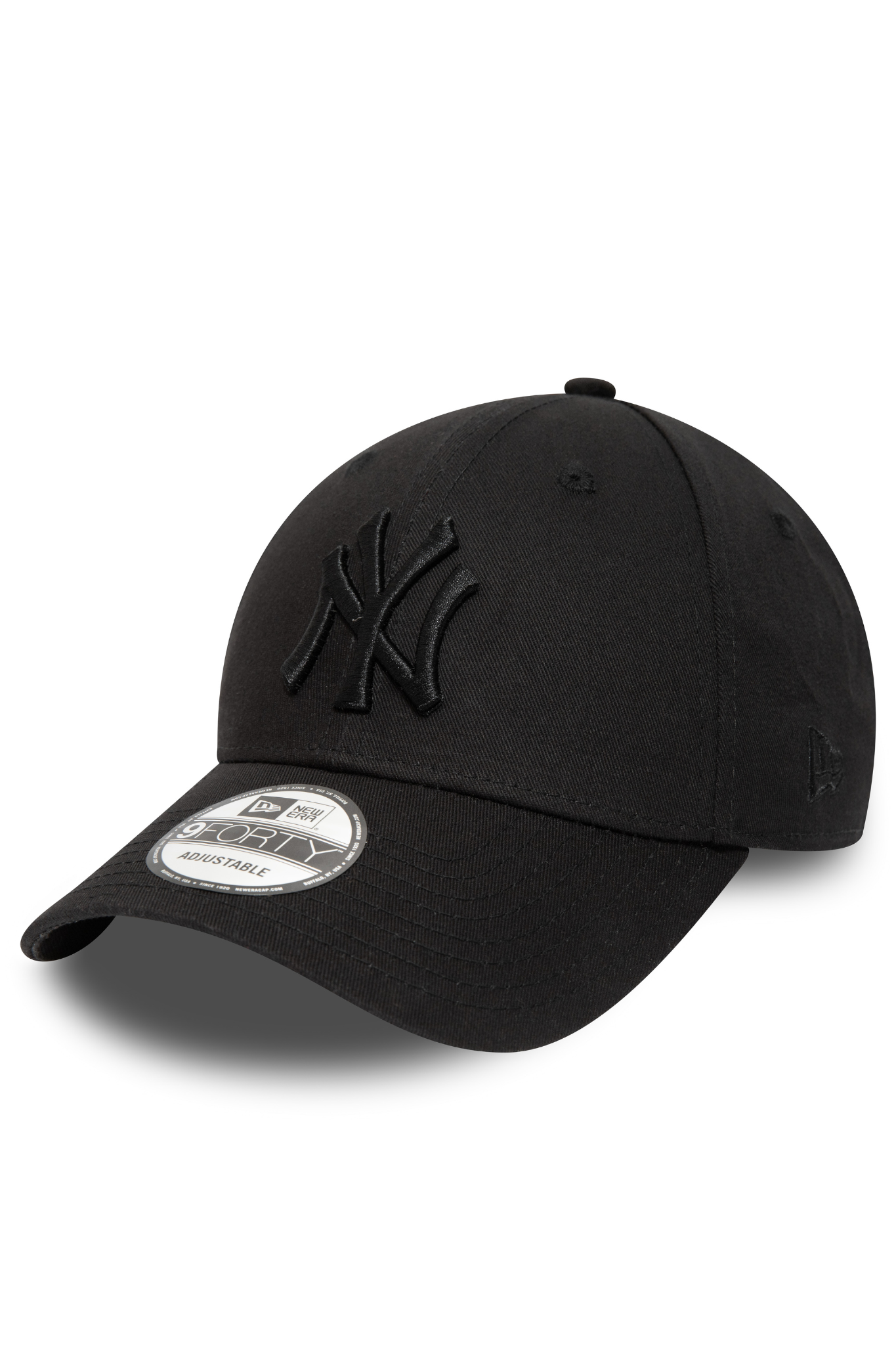 New Era New York Yankees Basic 9FORTY Cap Black New Era New York Yankees Basic 9FORTY Cap Black
