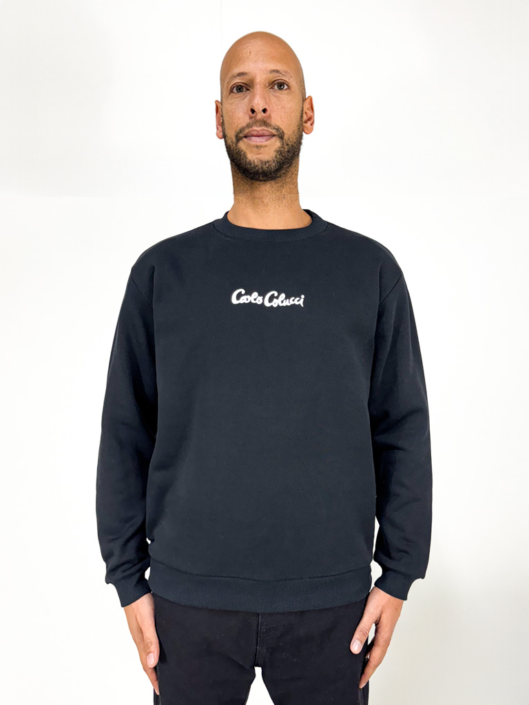 Carlo Colucci Basic Sweater Black Carlo Colucci Basic Sweater Black