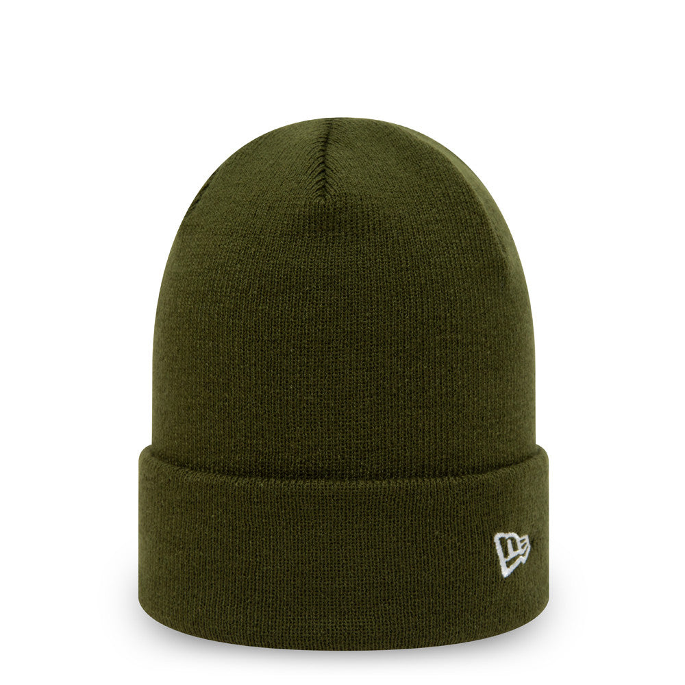 New Era Essential Cuff Beanie Dark Green
