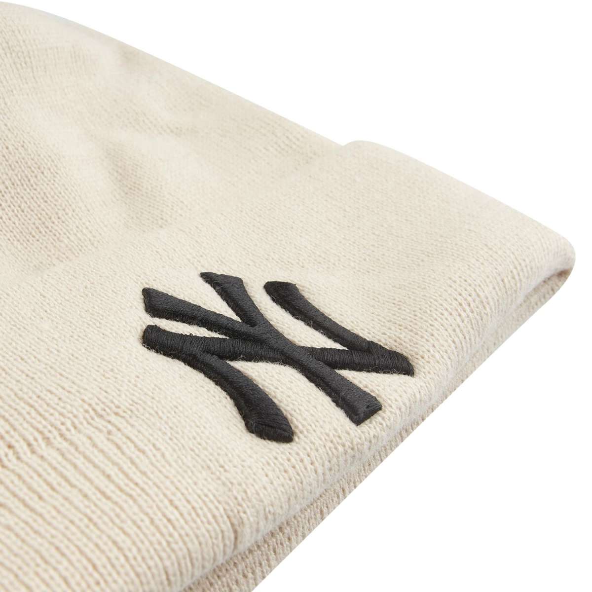 New Era MLB Cuff Beanie New York Yankees Stone/Black