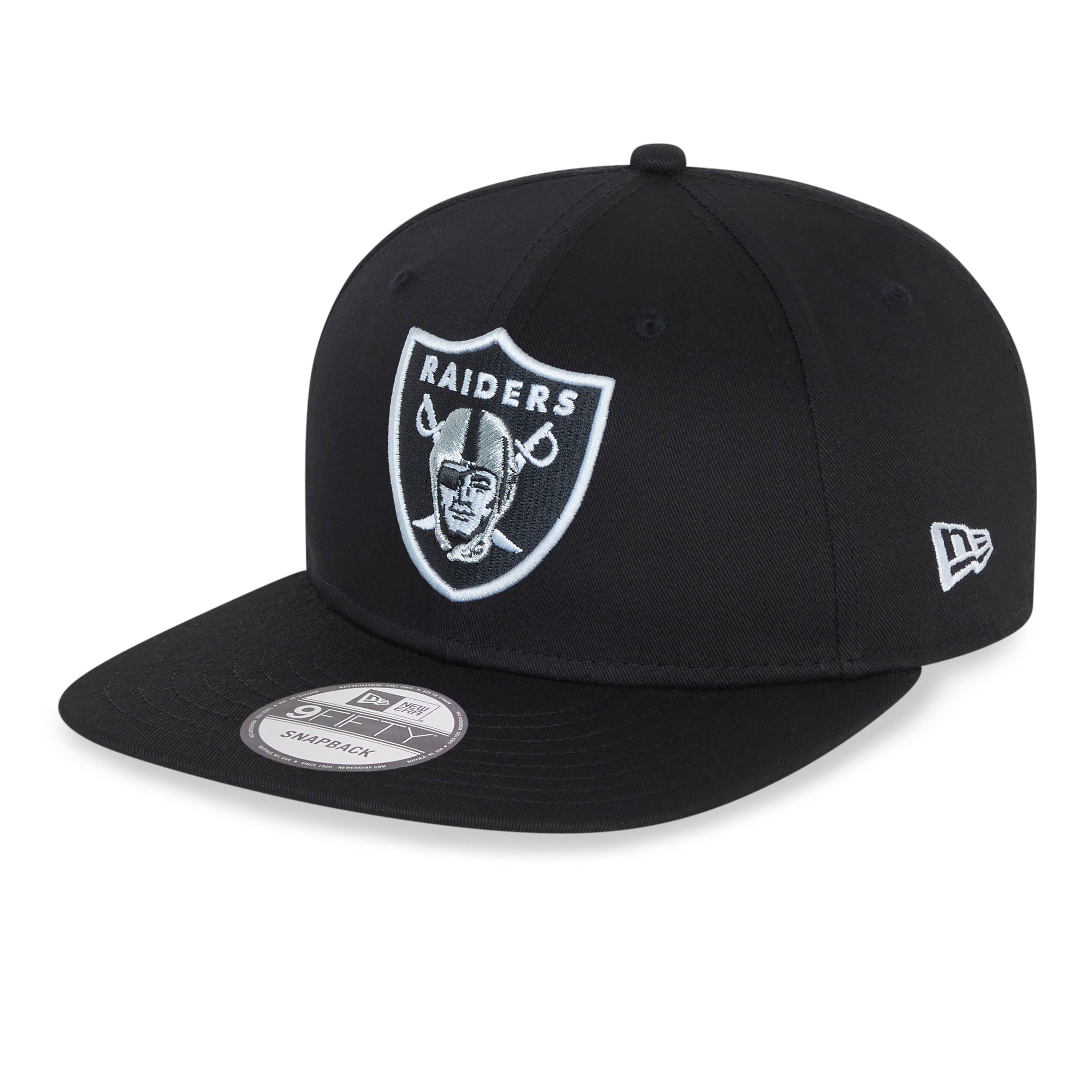 New Era Las Vegas Raiders NFL Essentials 9FIFTY Snapback Cap Black New Era Las Vegas Raiders NFL Essentials 9FIFTY Snapback Cap Black