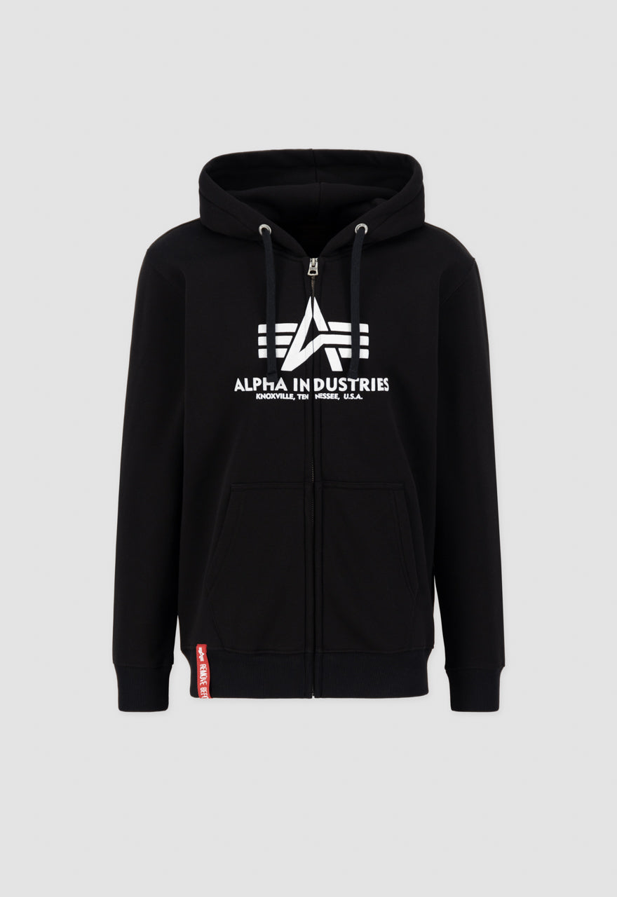 Alpha Industries Basic Zip Hoodie PP Black