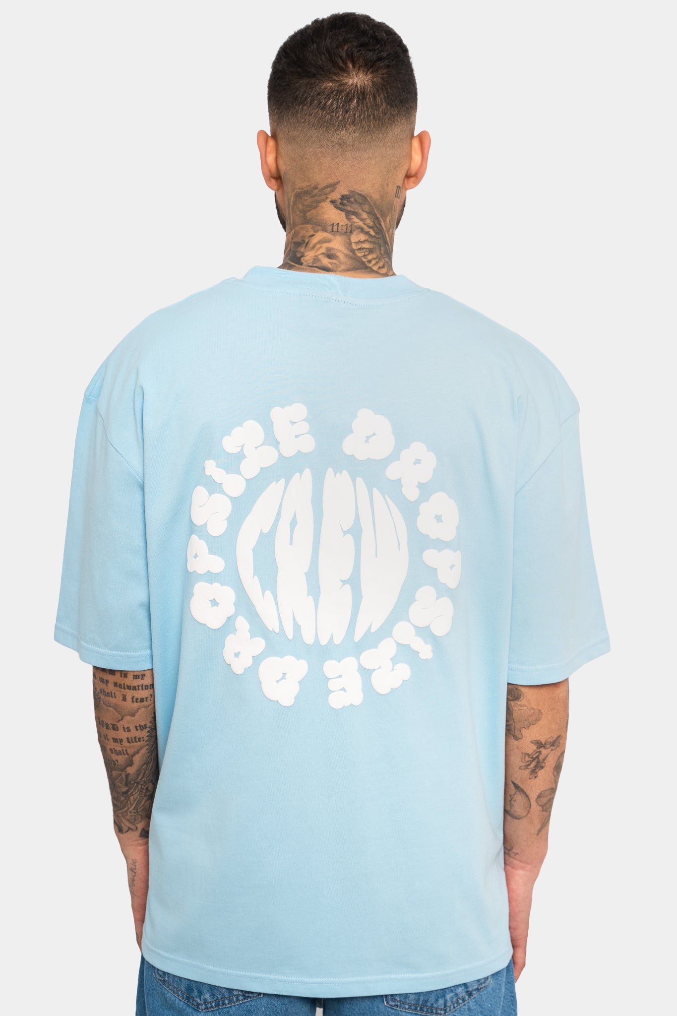 Dropsize Heavy Crew T-Shirt Baby Blue Dropsize Heavy Crew T-Shirt Baby Blue