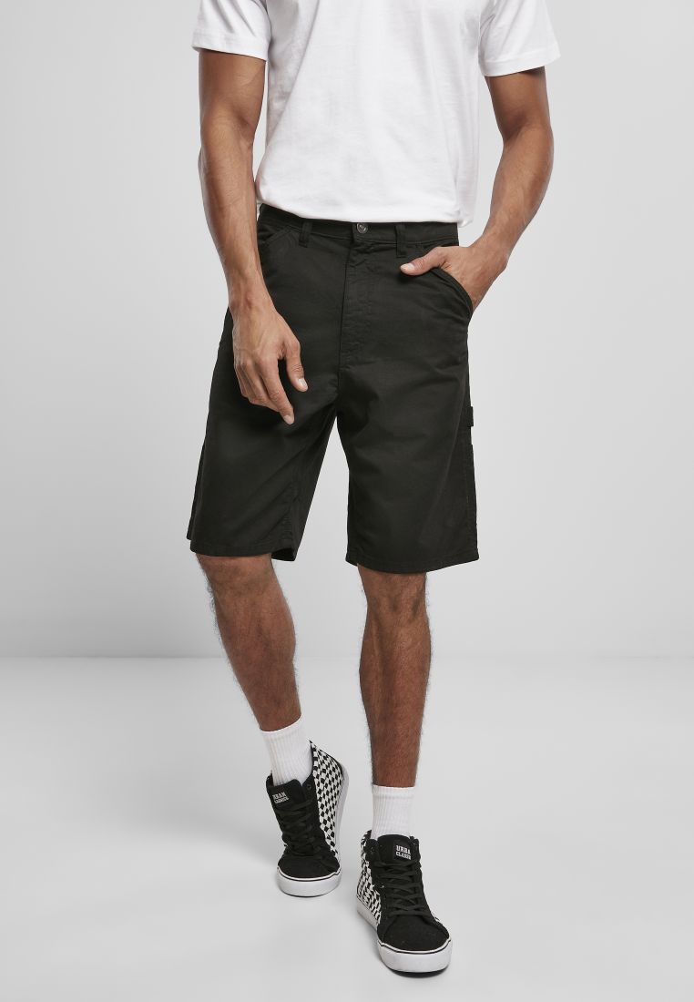 Urban Classics Carpenter Cargo Shorts Black