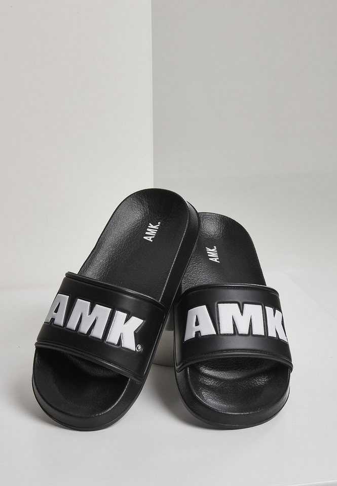 AMK Sandalen Soldier Black White