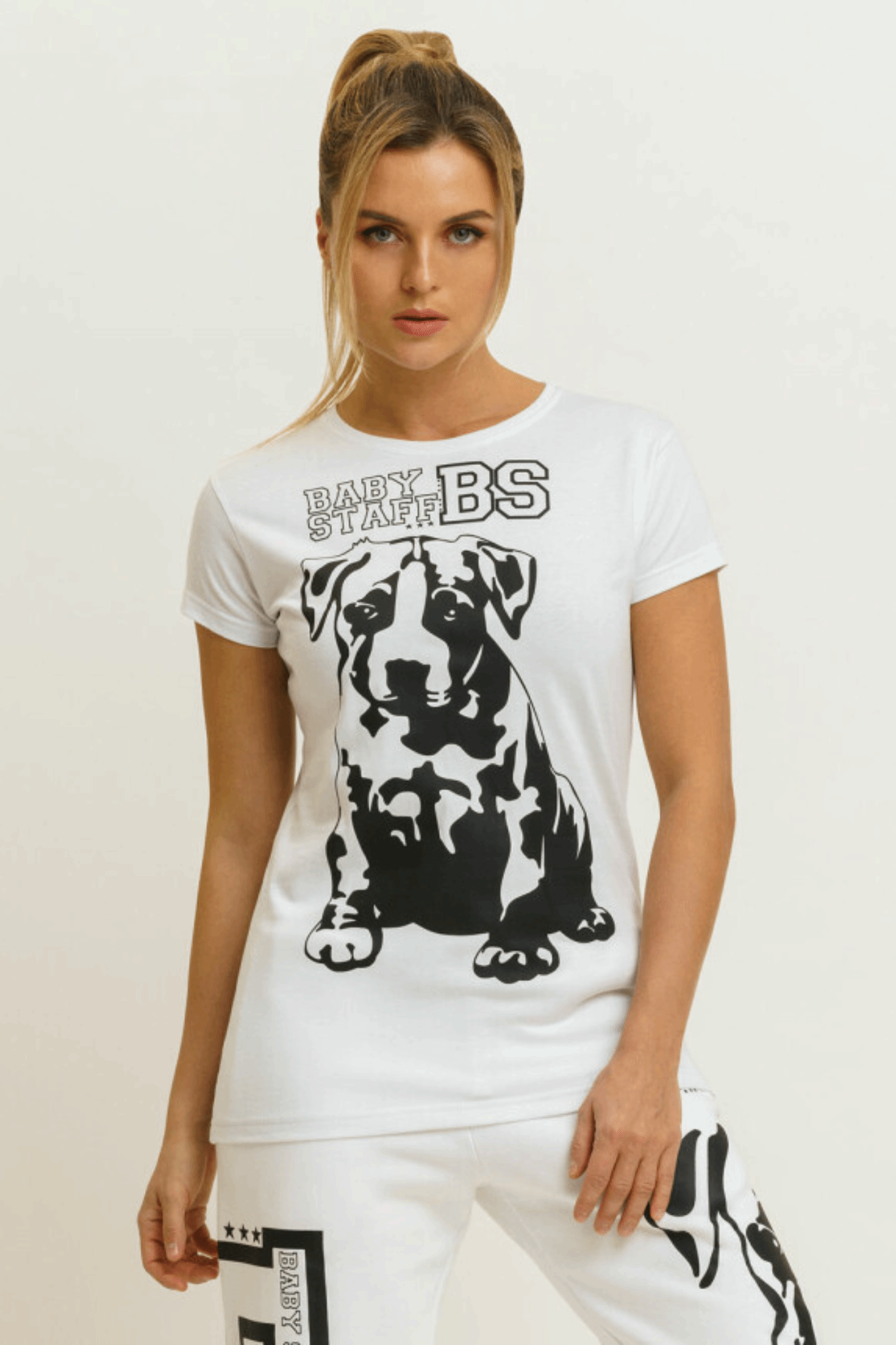 Babystaff Puppy T-Shirt White