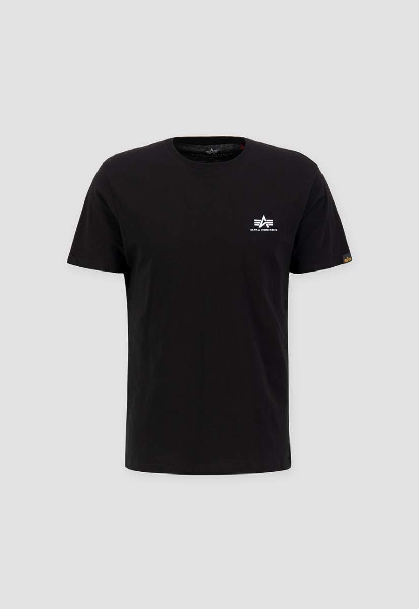 Alpha Industries Basic T-Shirt Small Logo Black