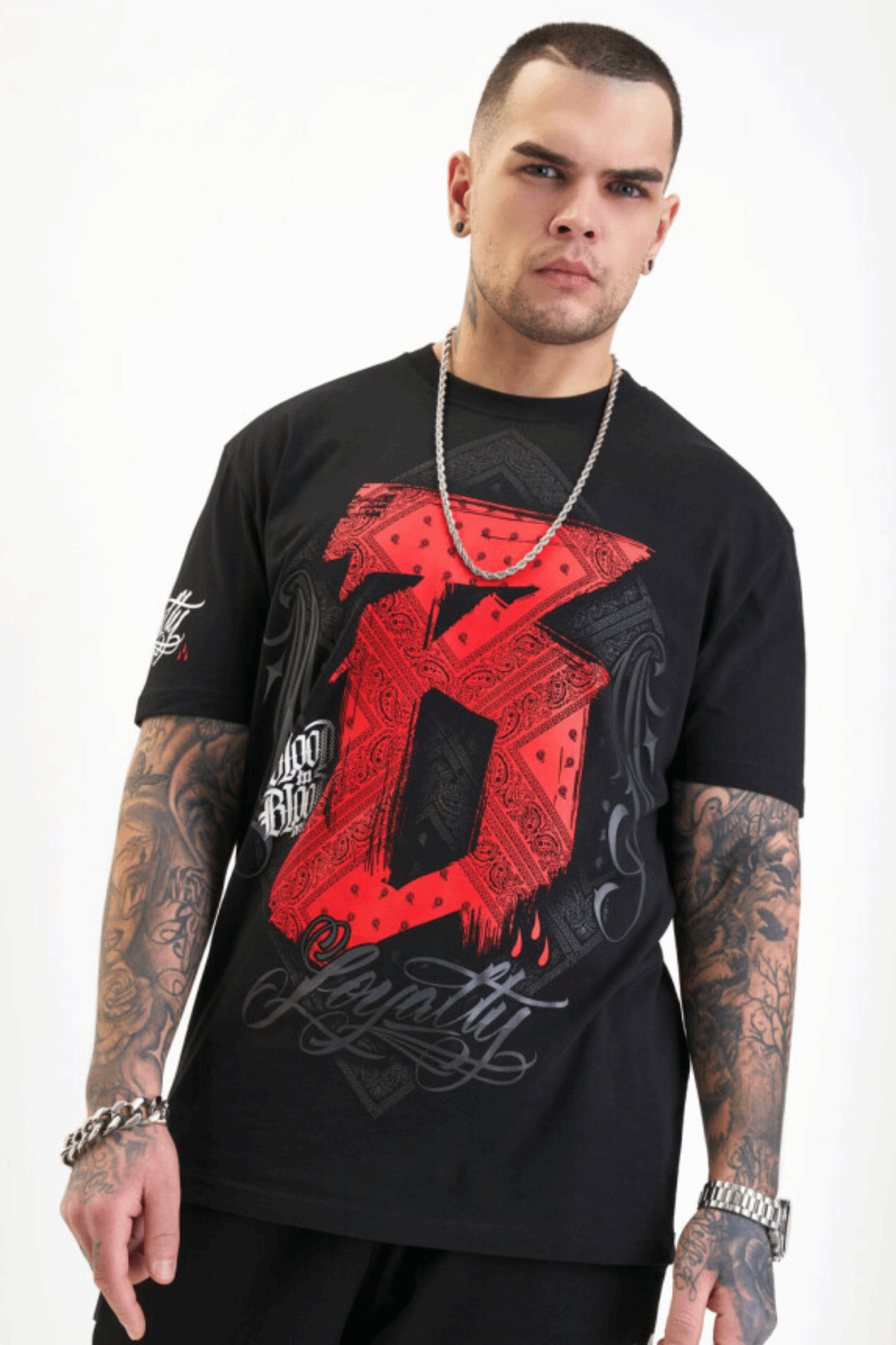 Blood In Blood Out Rechos T-Shirt Black