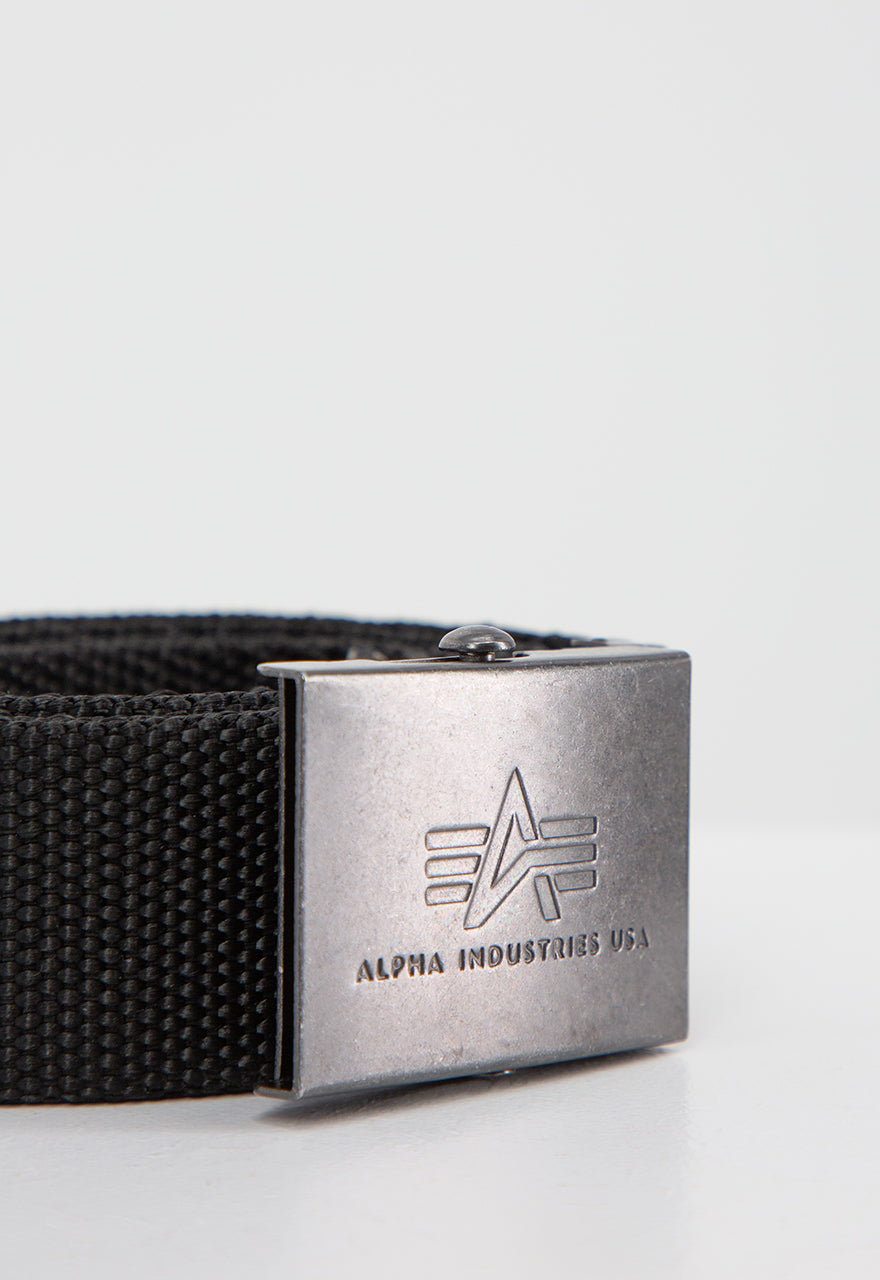 Alpha Industries Heavy Duty Belt 4 cm Black Alpha Industries Heavy Duty Belt 4 cm Black