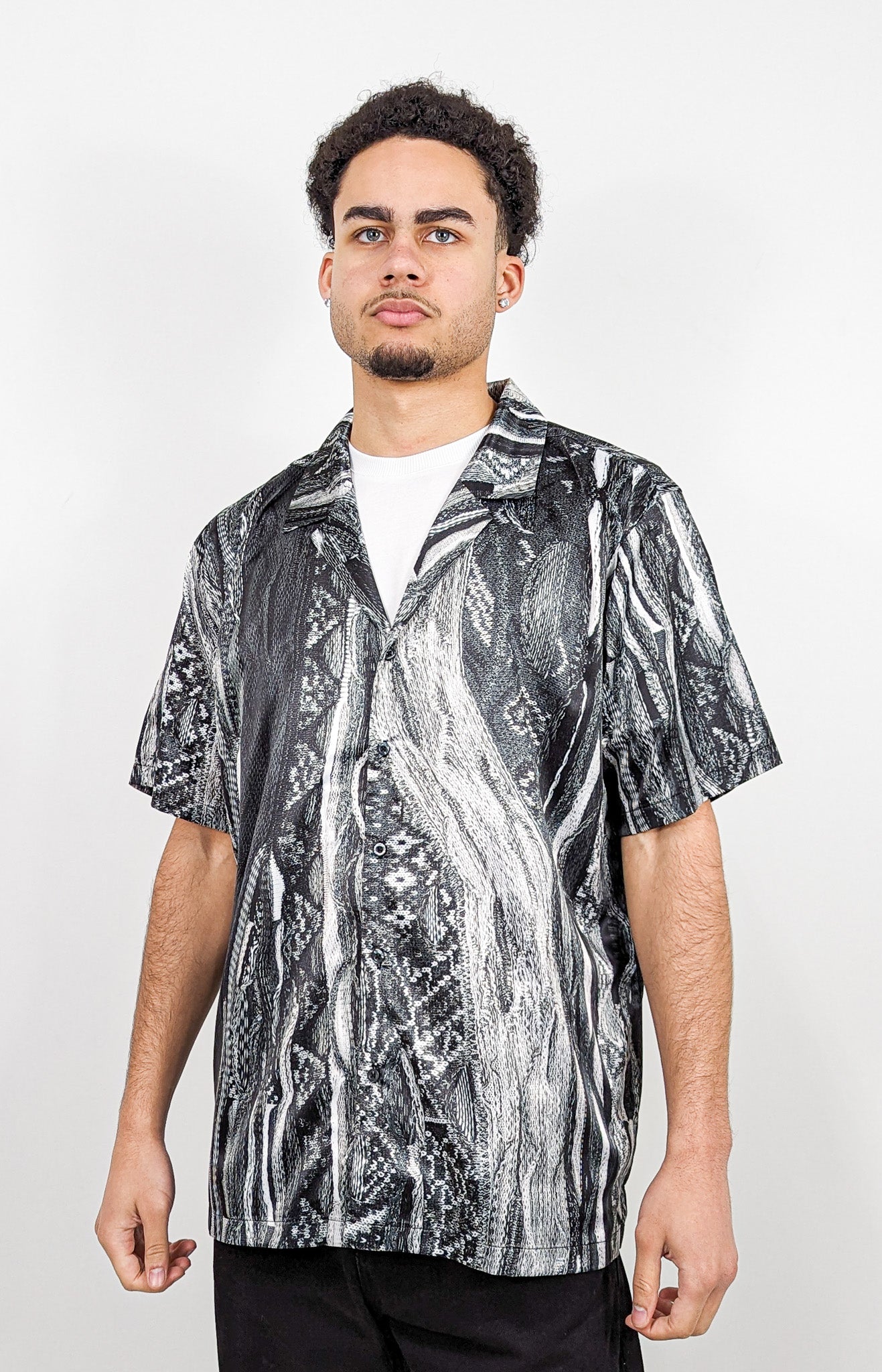 Carlo Colucci Oversize Hemd Grey