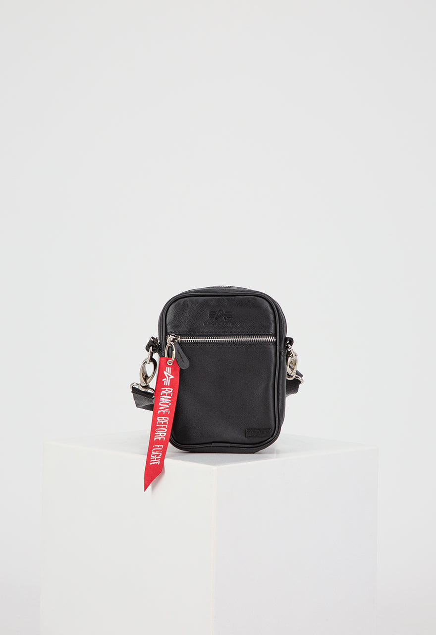 Alpha Industries RBF Leather Utility Bag Black