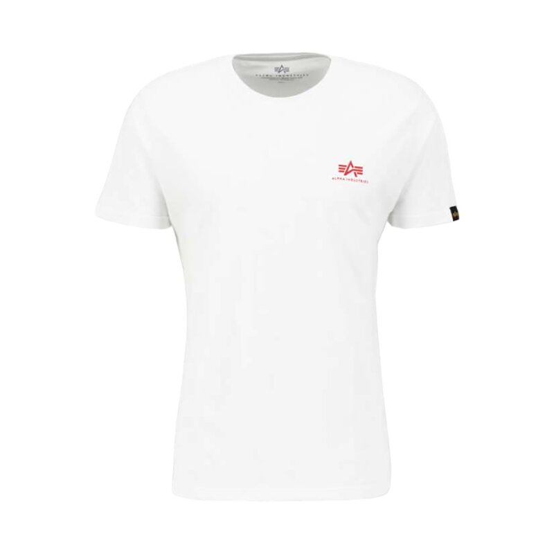 Alpha Industries Backprint T-Shirt White Red