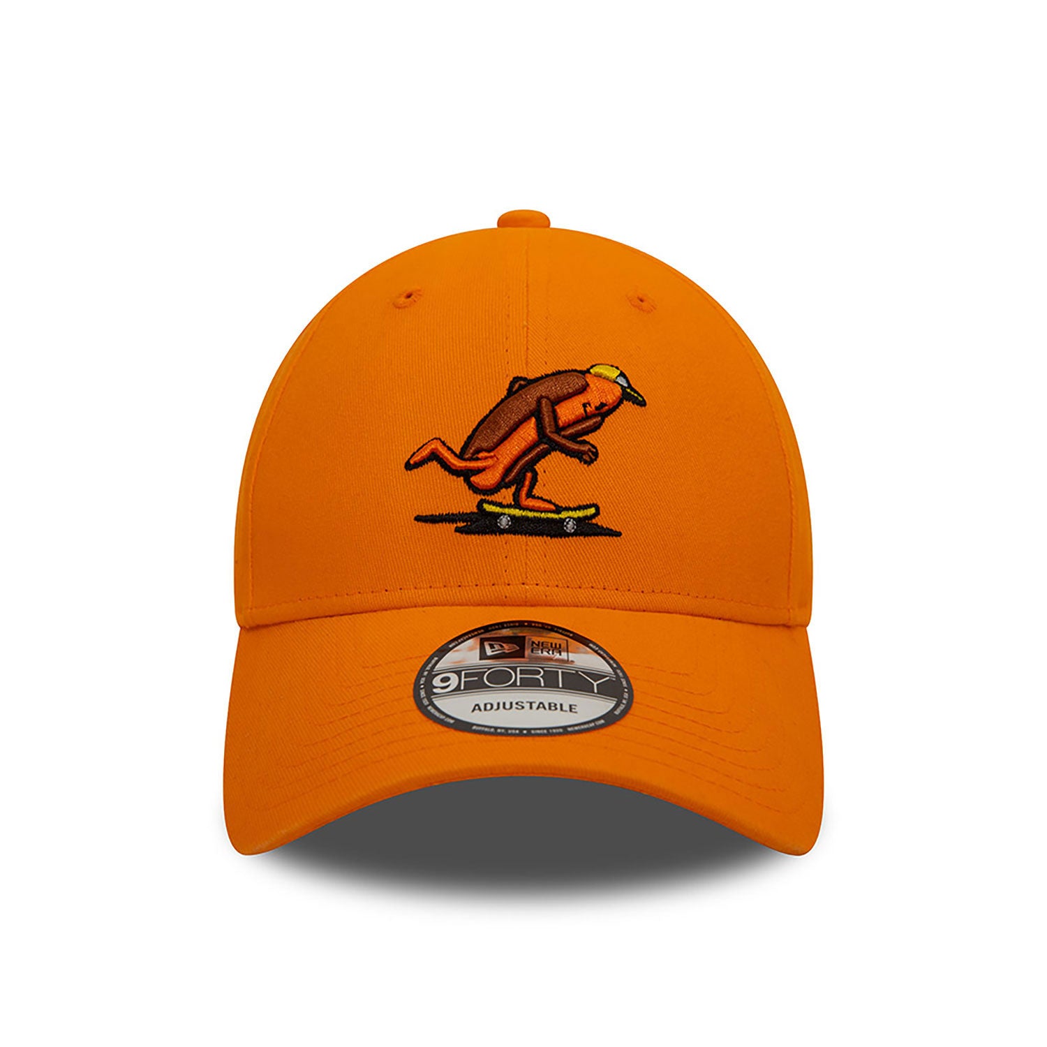 New Era Skateboarding Hot Dog Cap Orange New Era Skateboarding Hot Dog Cap Orange